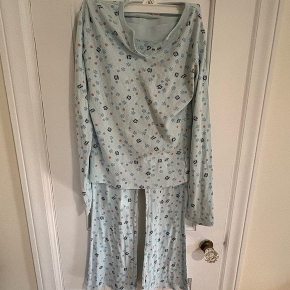 Paul Frank Light Blue Pajama Set - Picture 1 of 2